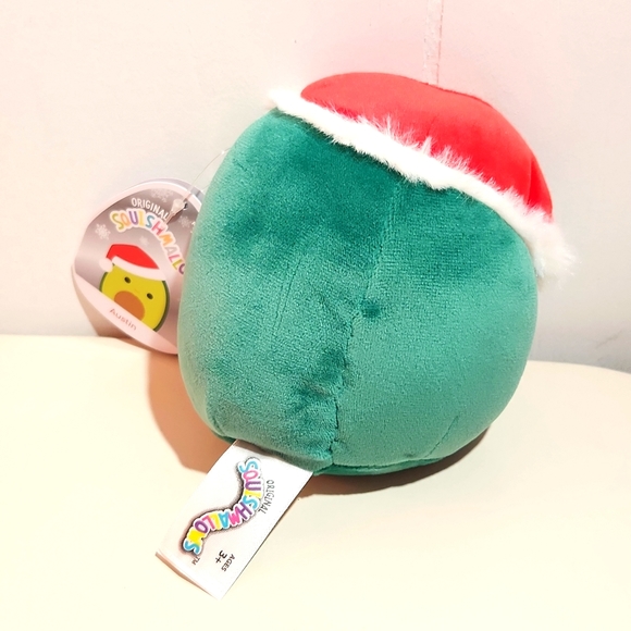 ❤️AUSTIN THE AVOCADO - SQUISHMALLOWS HOLIDAY - 4.5" PLUSHIE - NEW WITH TAG - Picture 6 of 7